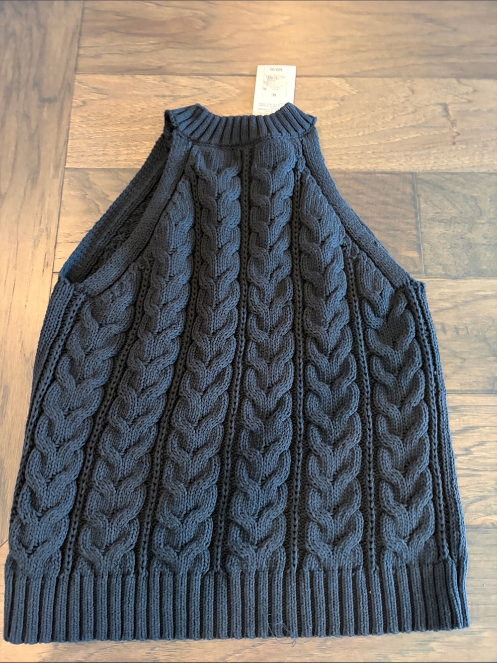 New With Tags A New Day Black Sweater Tank Sz M - Picture 4 of 7